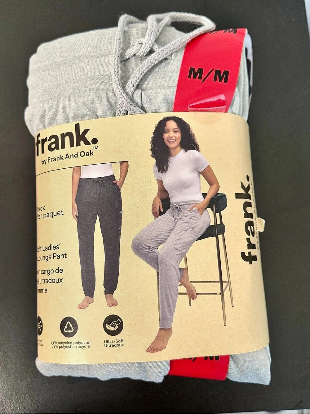 frank. by Frank And Oak Ultra-Soft Ladies' Cargo Lounge Pant 2-Pack Cargo Lounge